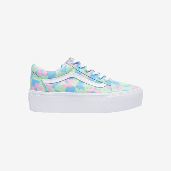 Vans Old Skool Stackform Women's
Shoe Sneaker Floral Blue womens size 6-10 - Picture 3 of 6
